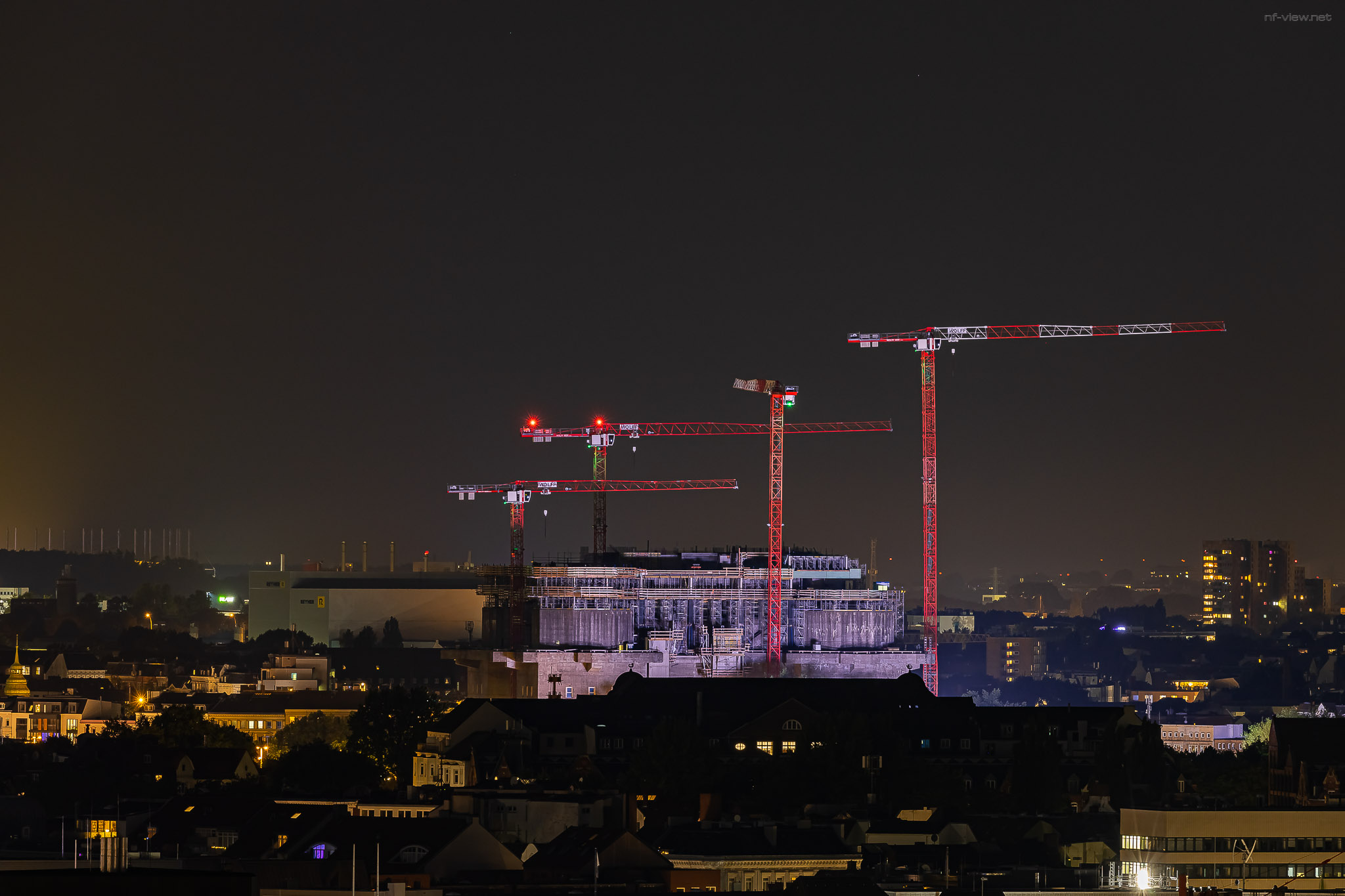 Heiligengeistfeld-Bunker in der Sanierung