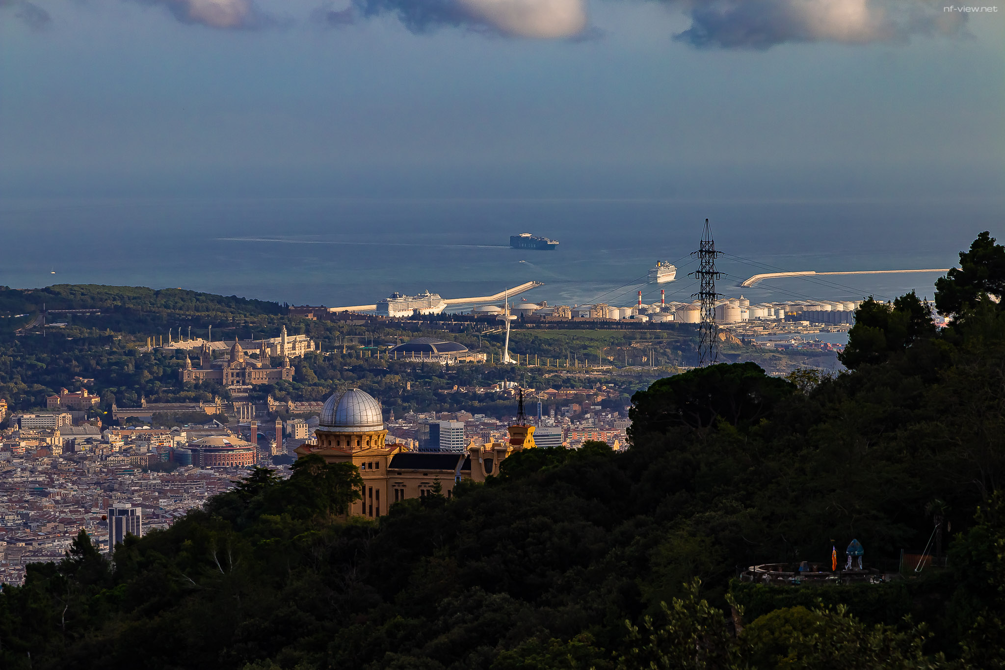 Camp Nou und Hafen Barcelona