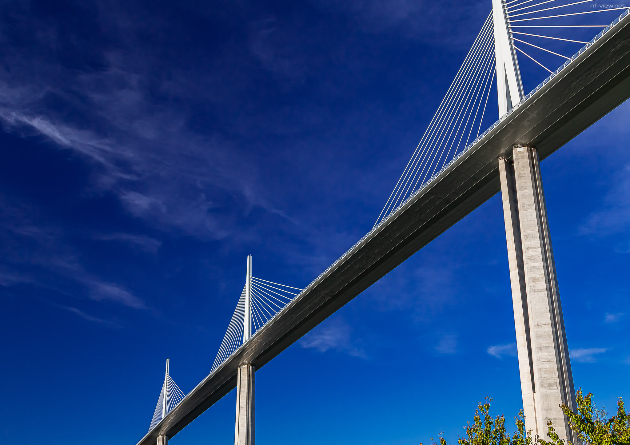 Millau Viadukt Frankreich