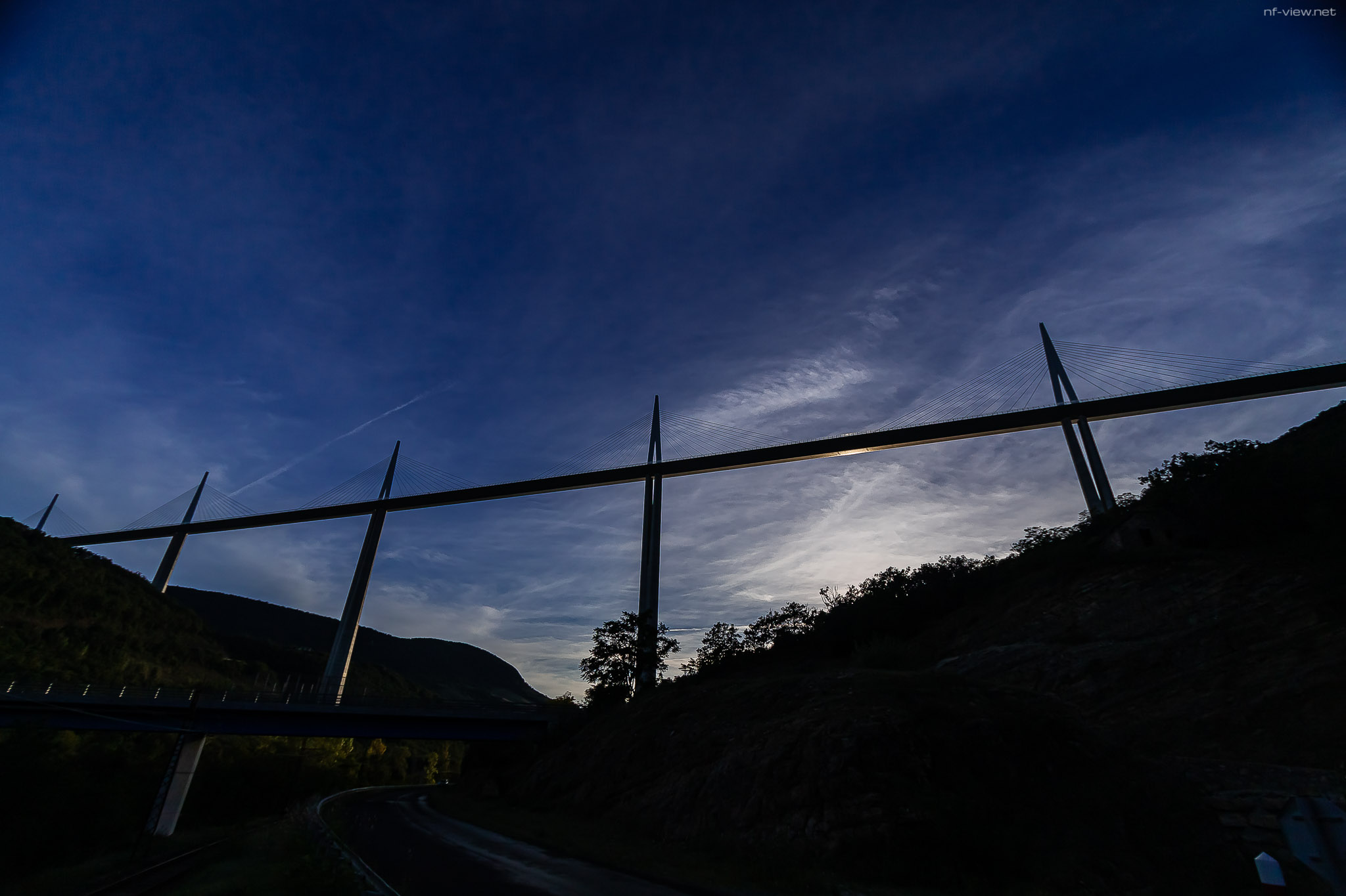 Millau Viadukt Frankreich