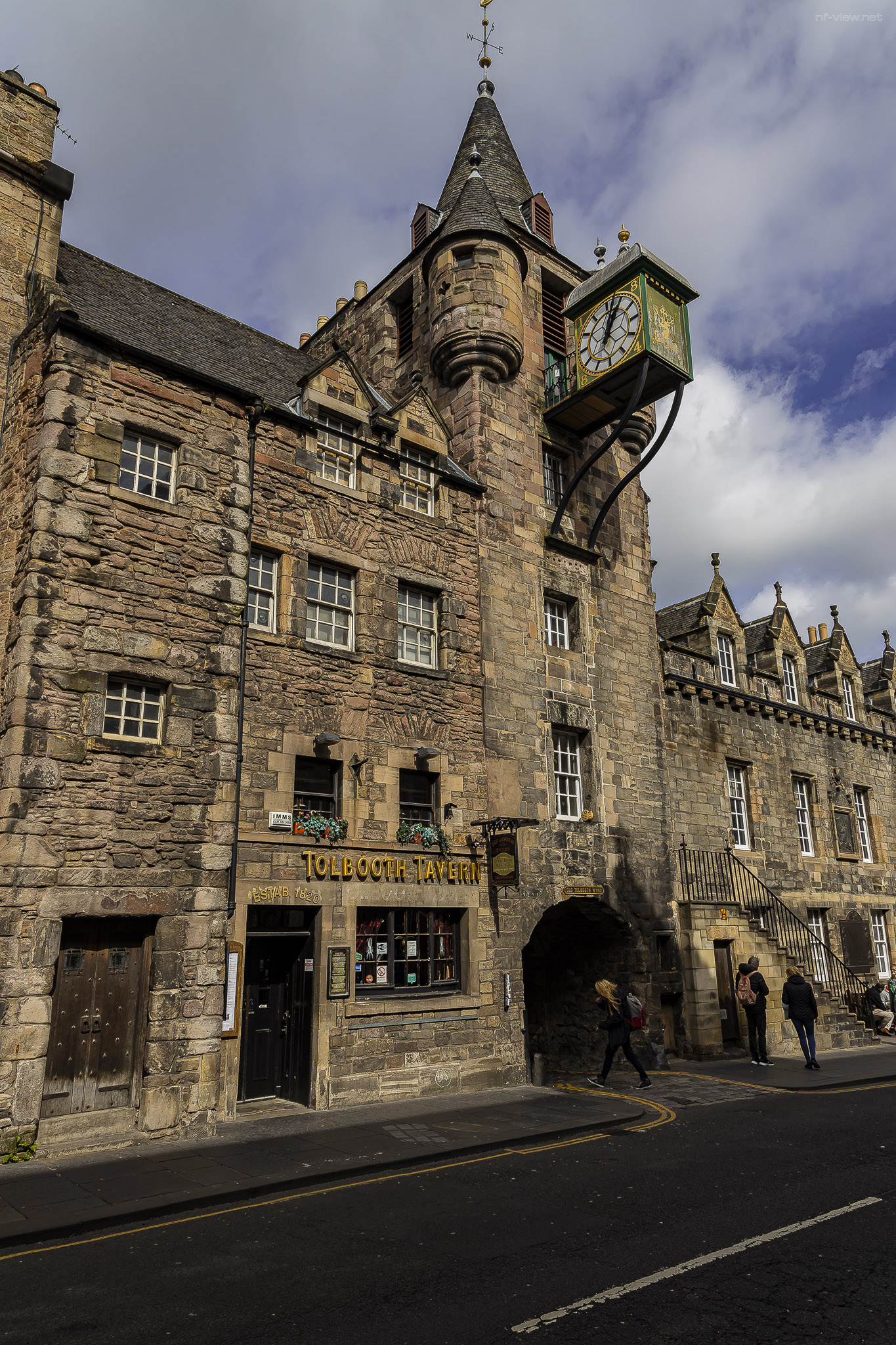 Tolbooth Tavern Pub - immer der erste Anlaufpunkt bei einem Edinburgh Gastspiel, ich liebe diesen Pub