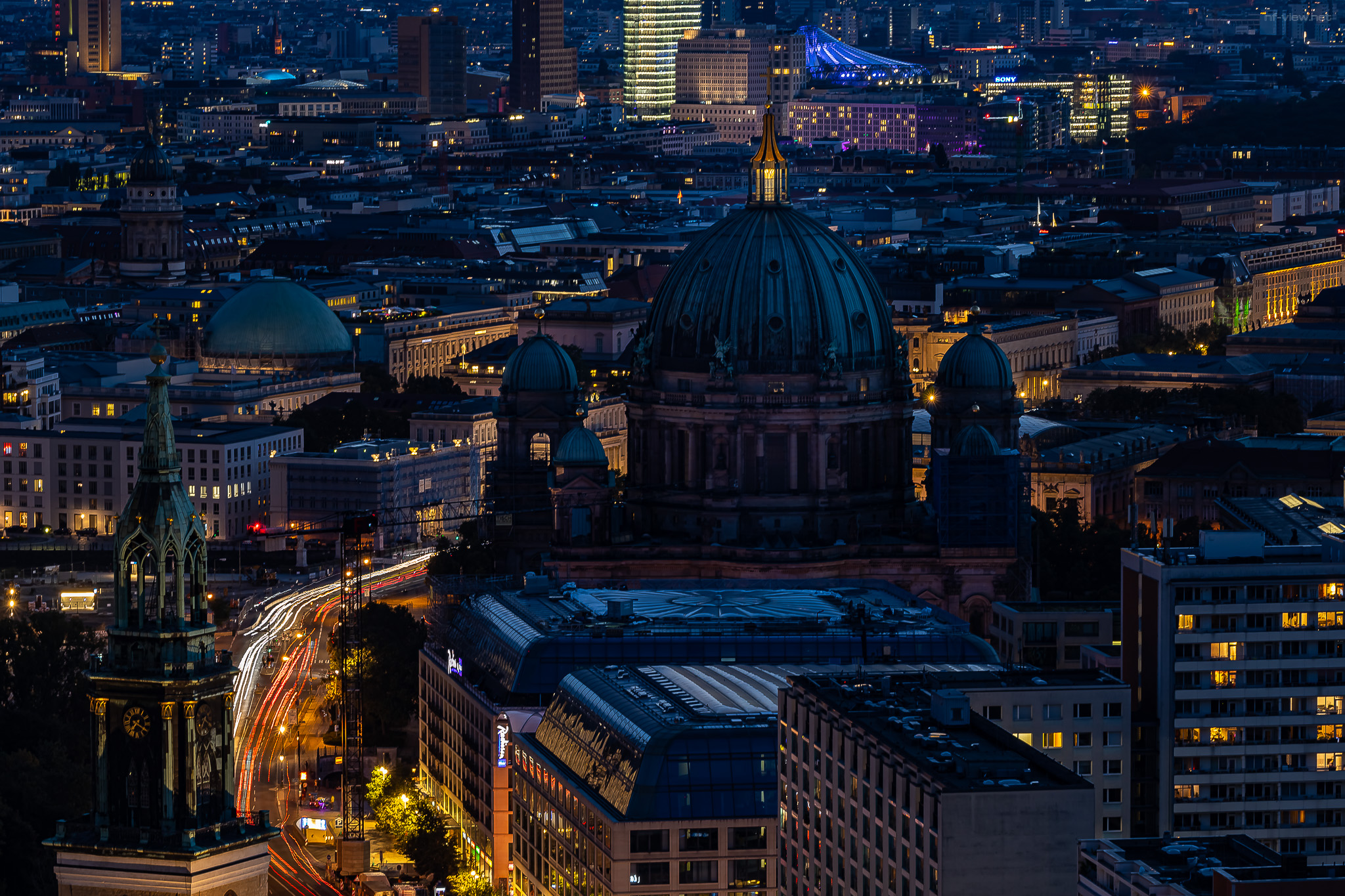 Berliner Dom am Abend