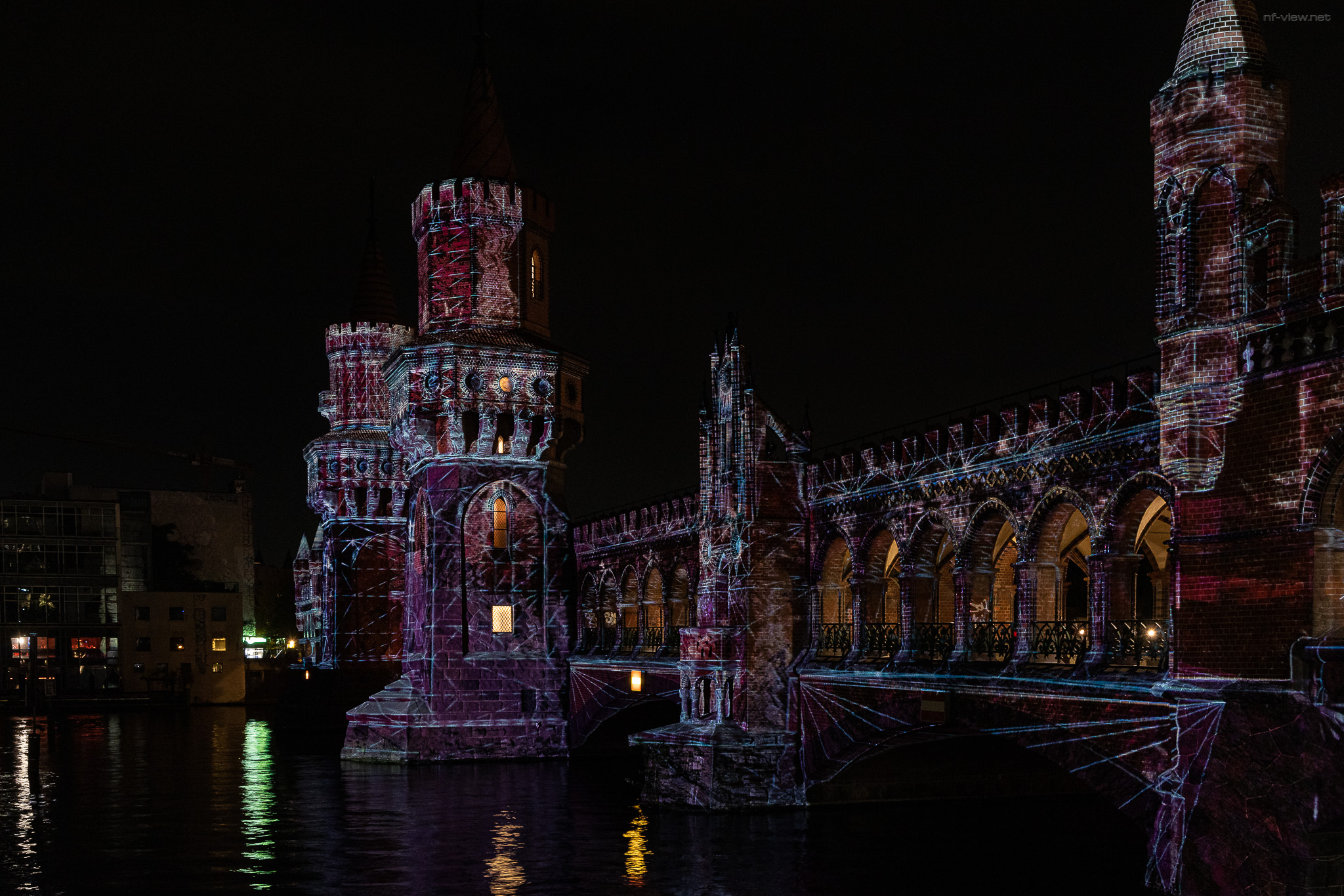 Festival of lights - Oberbaumbrücke 6
