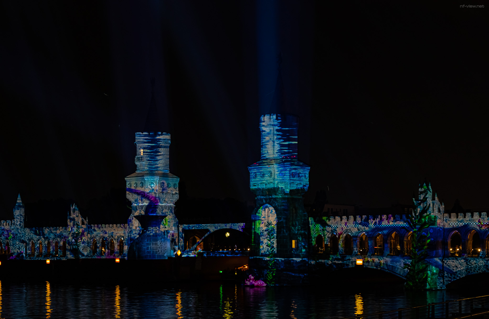 Festival of lights - Oberbaumbrücke 4