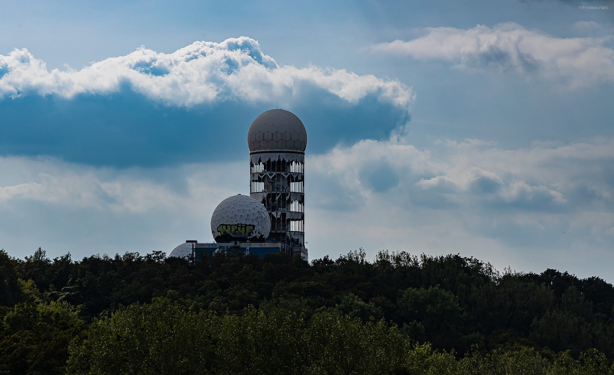 ehemalige Abhörstation Teufelsberg im Grunewald