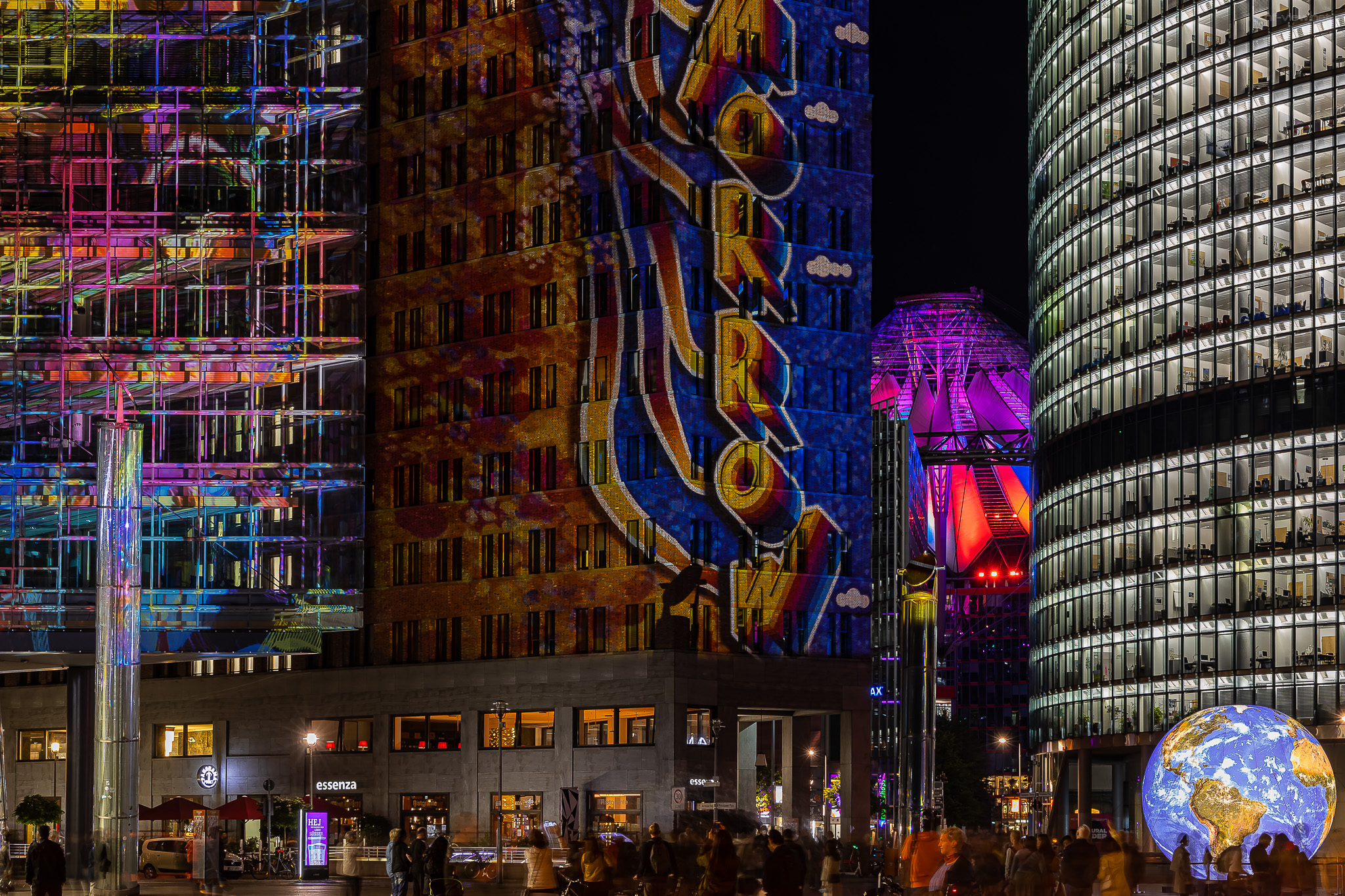Festival of lights - Potsdamer Platz 3
