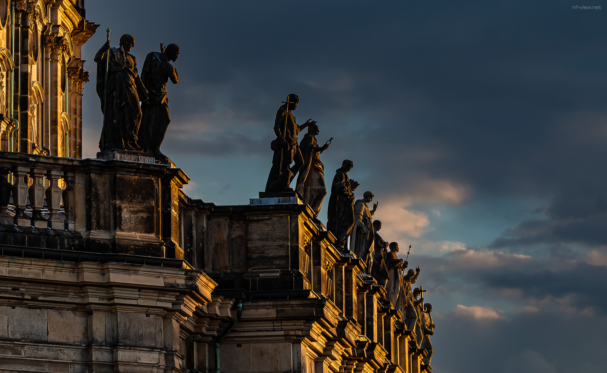 Statuen an der Dresdener Hofkirche 6