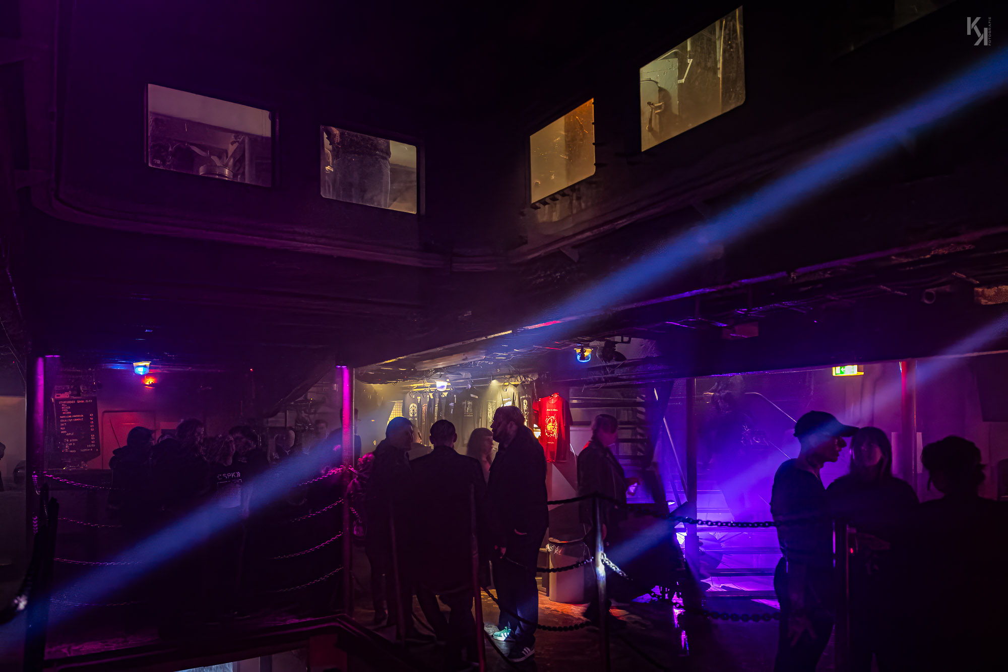 Atmosphärische Pause zwischen den Bands