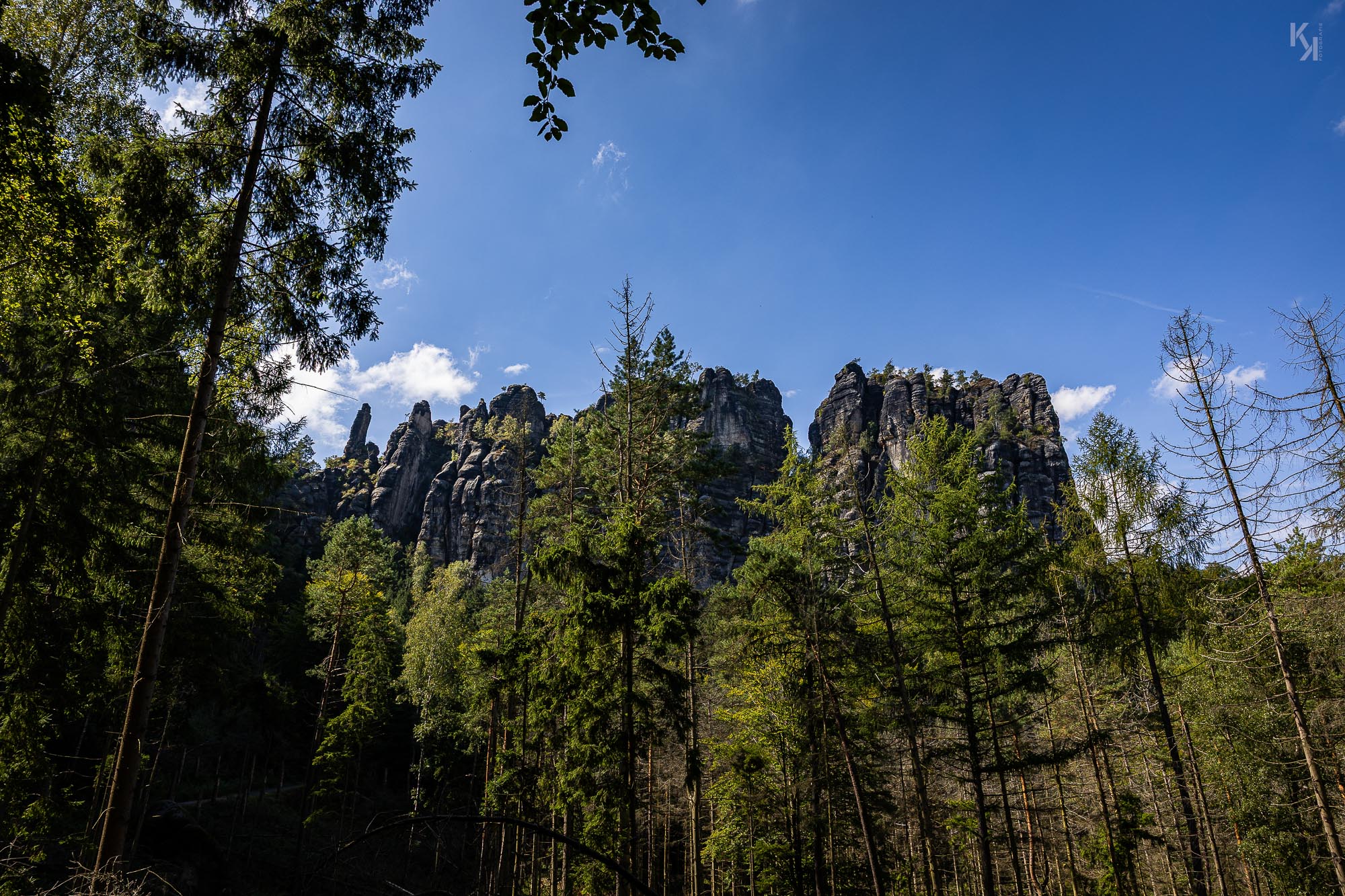die Felsen haben schon etwas Majestätisches an sich