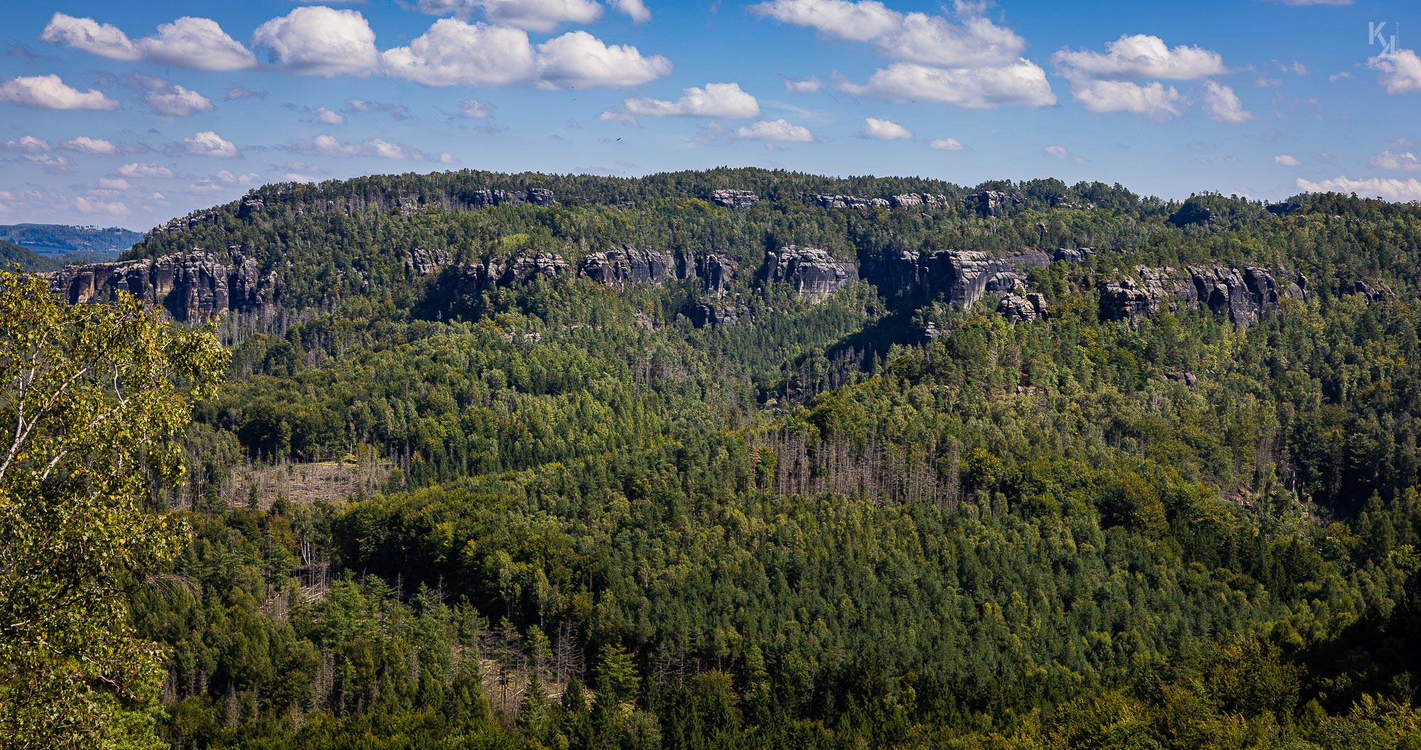 Blick auf die Affensteine