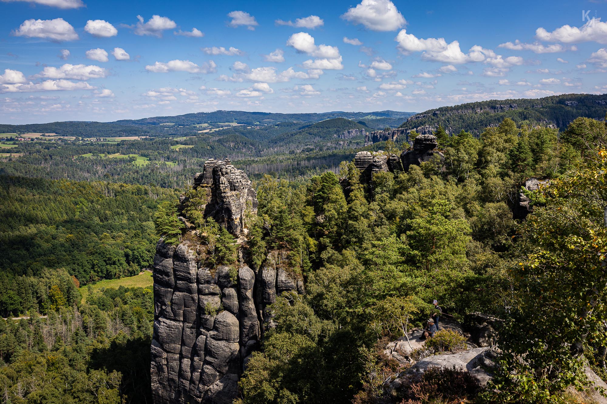 Felsenformationen bei den Schrammsteinen 2/2