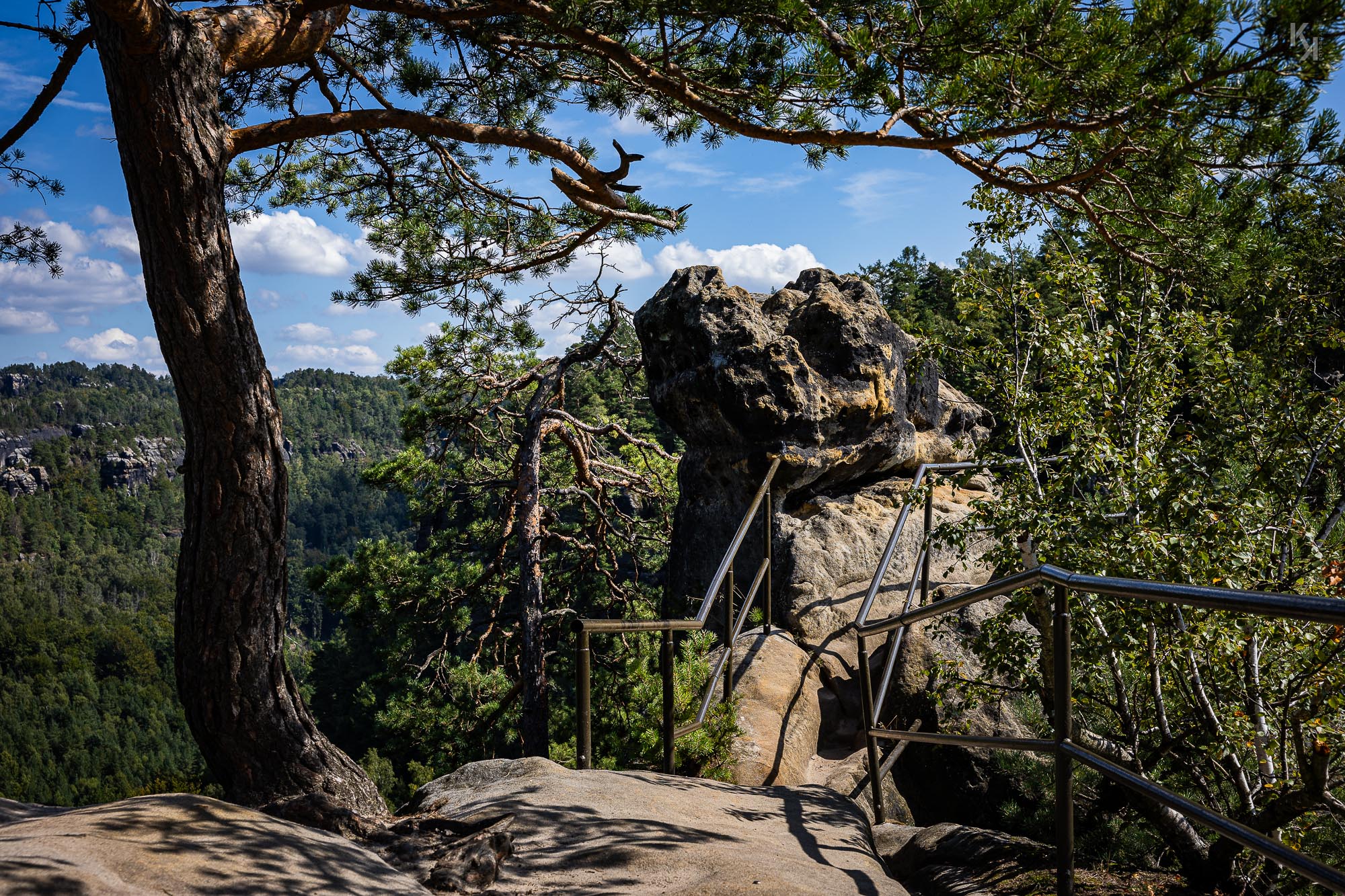 auf den Schrammsteinen 1/2