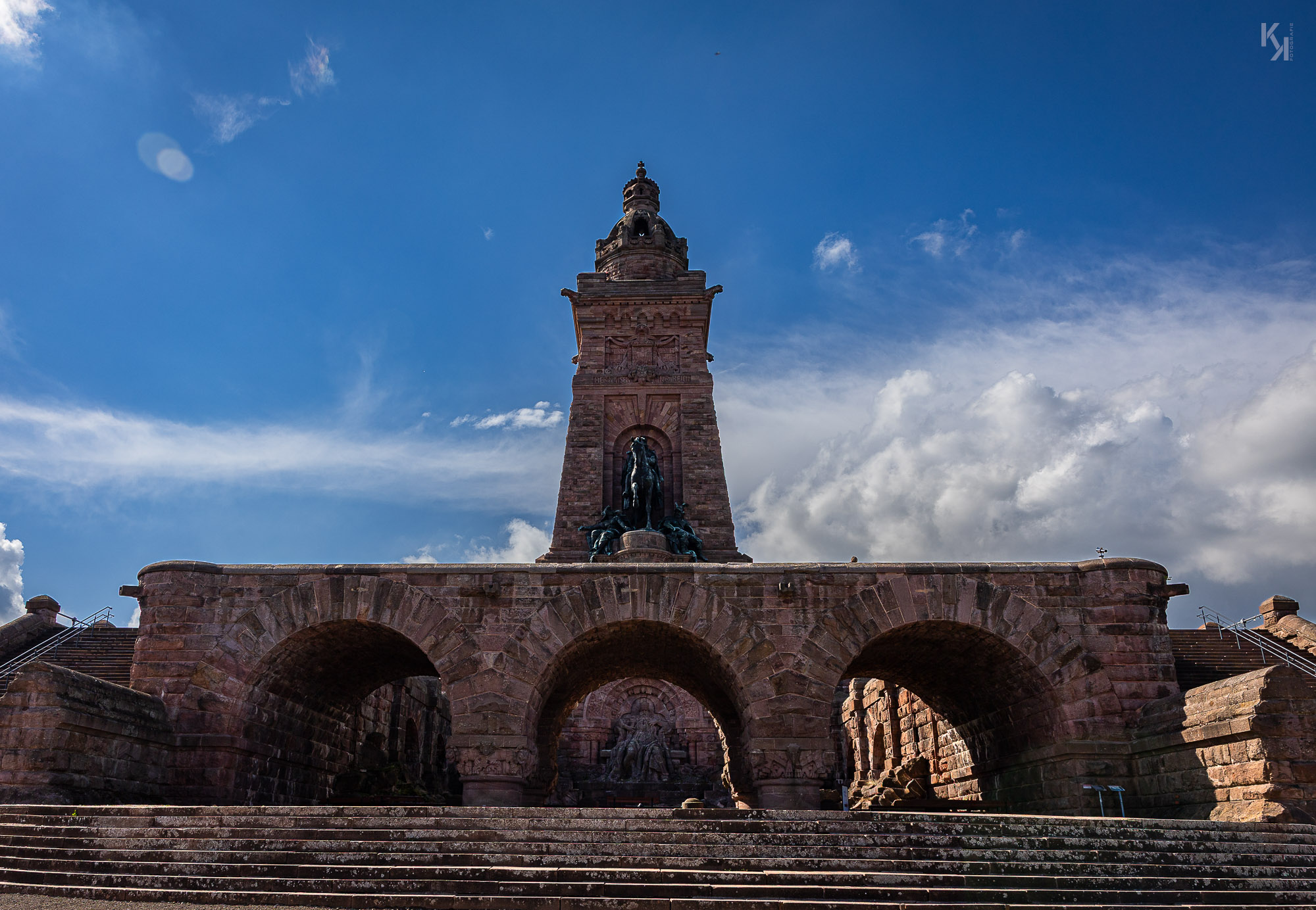 Kyffhäuserdenkmal bei bestem Wetter