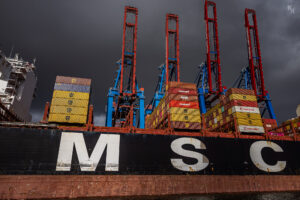 MSC-Containerschiff